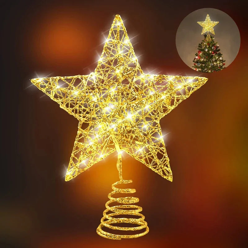 LED Christmas Tree-Topper Star