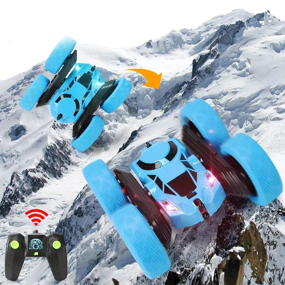 Remote-Control Stunt Car
