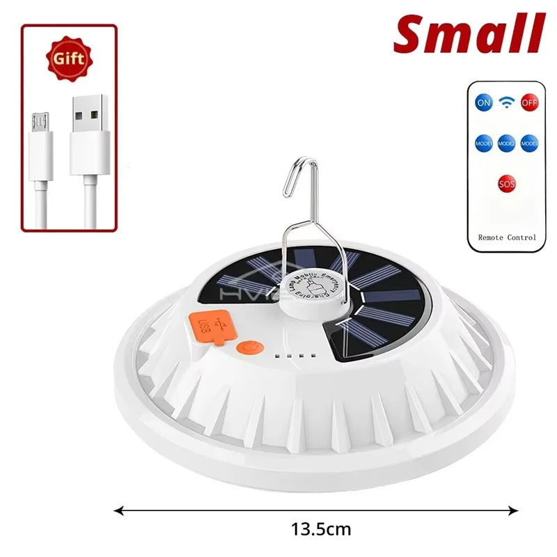 Rechargeable LED Camping Lantern – Portable Waterproof Outdoor Tent Light
