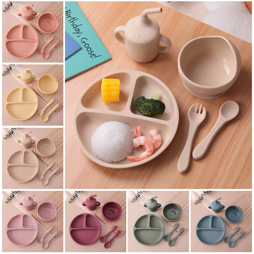 Silicone Baby Feeding Set