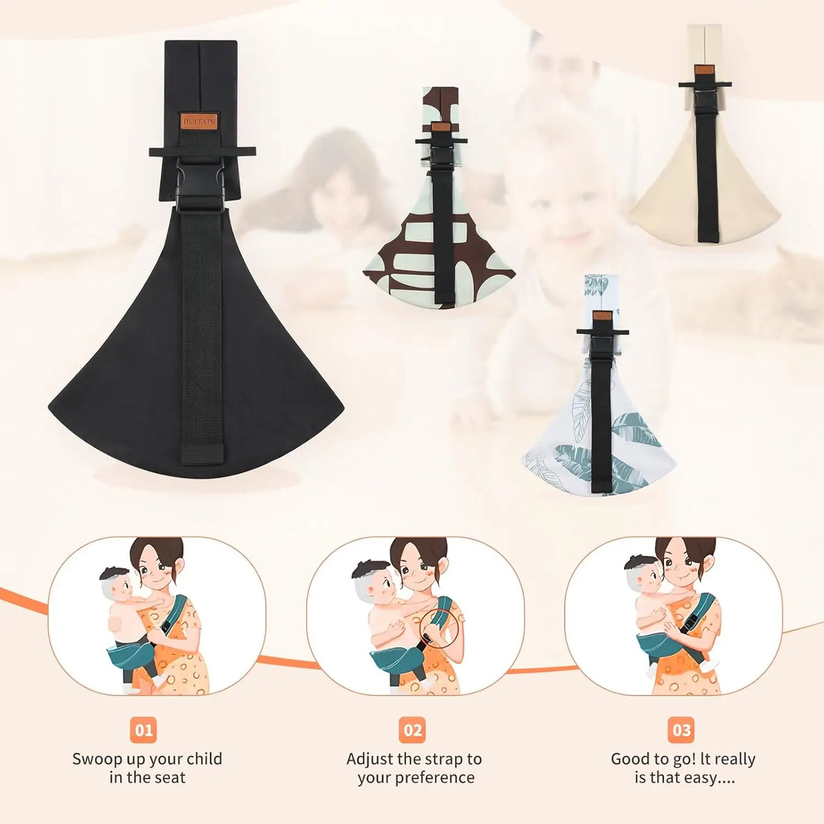 Baby Wrap Carrier Sling