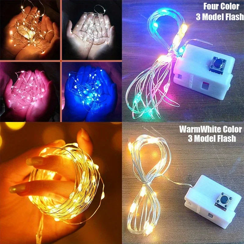 Copper Wire Fairy Lights