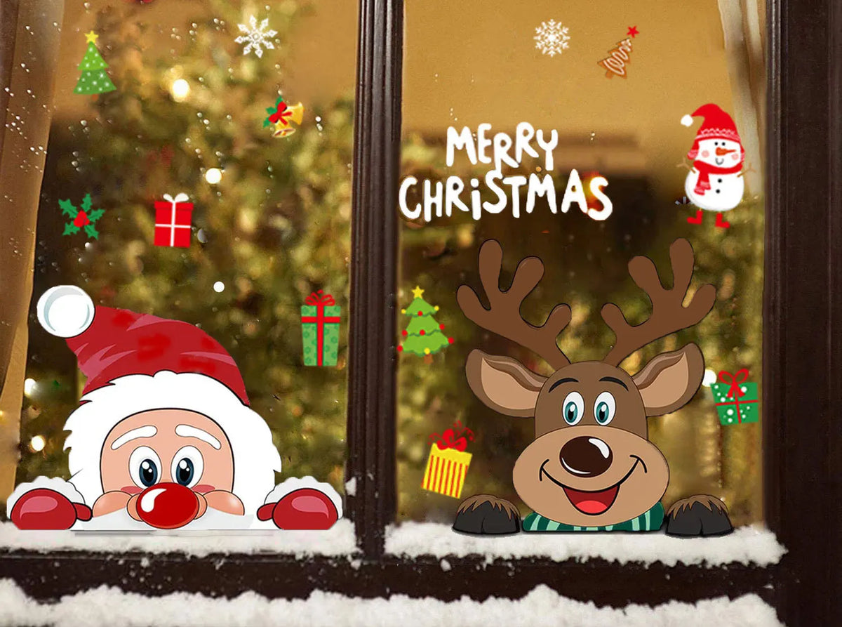 Christmas Window Clings