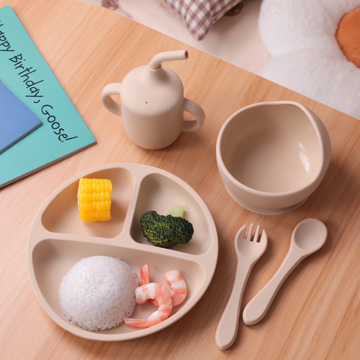 Silicone Baby Feeding Set