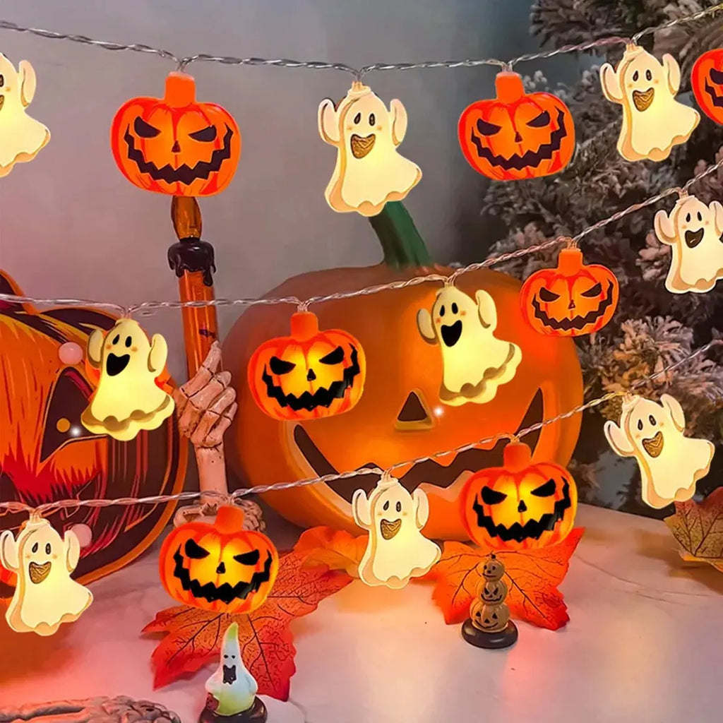 Halloween Pumpkin String Lights