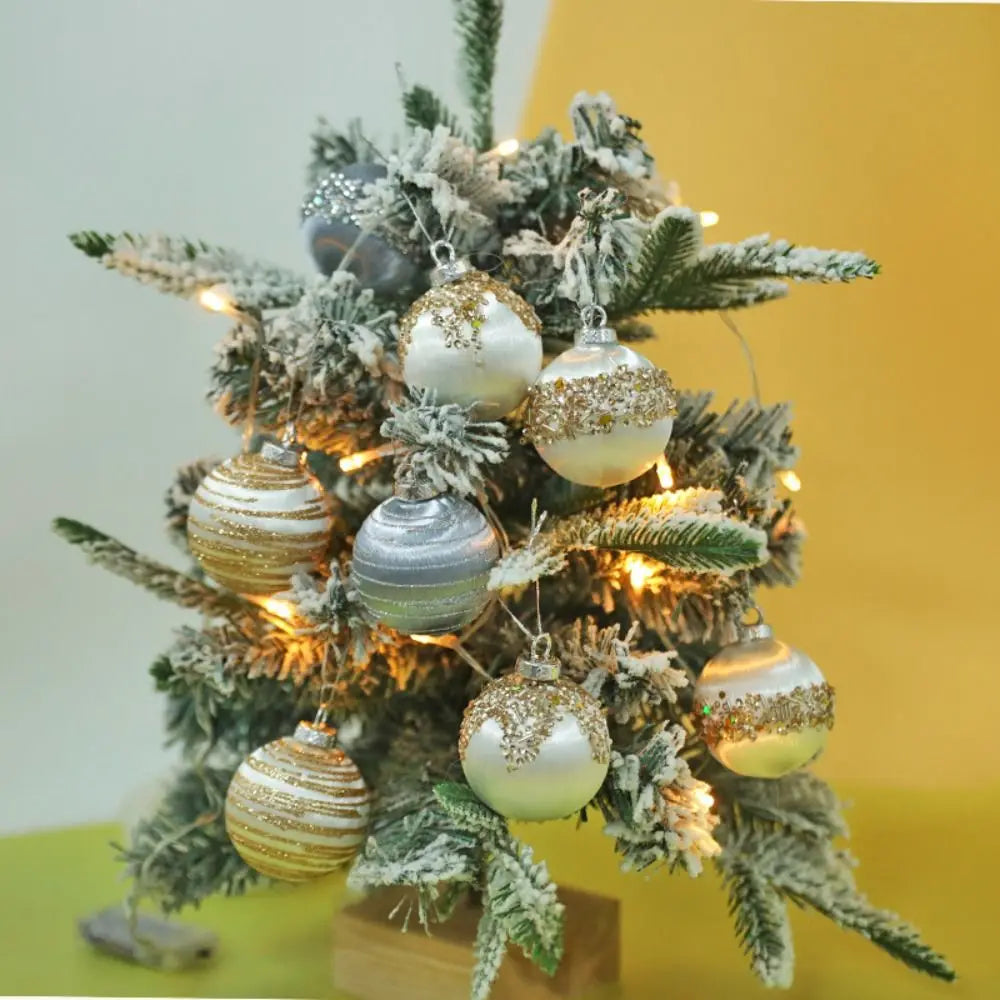 Juego de 12 Bolas Inastillables Decorativas para Árbol de Navidad