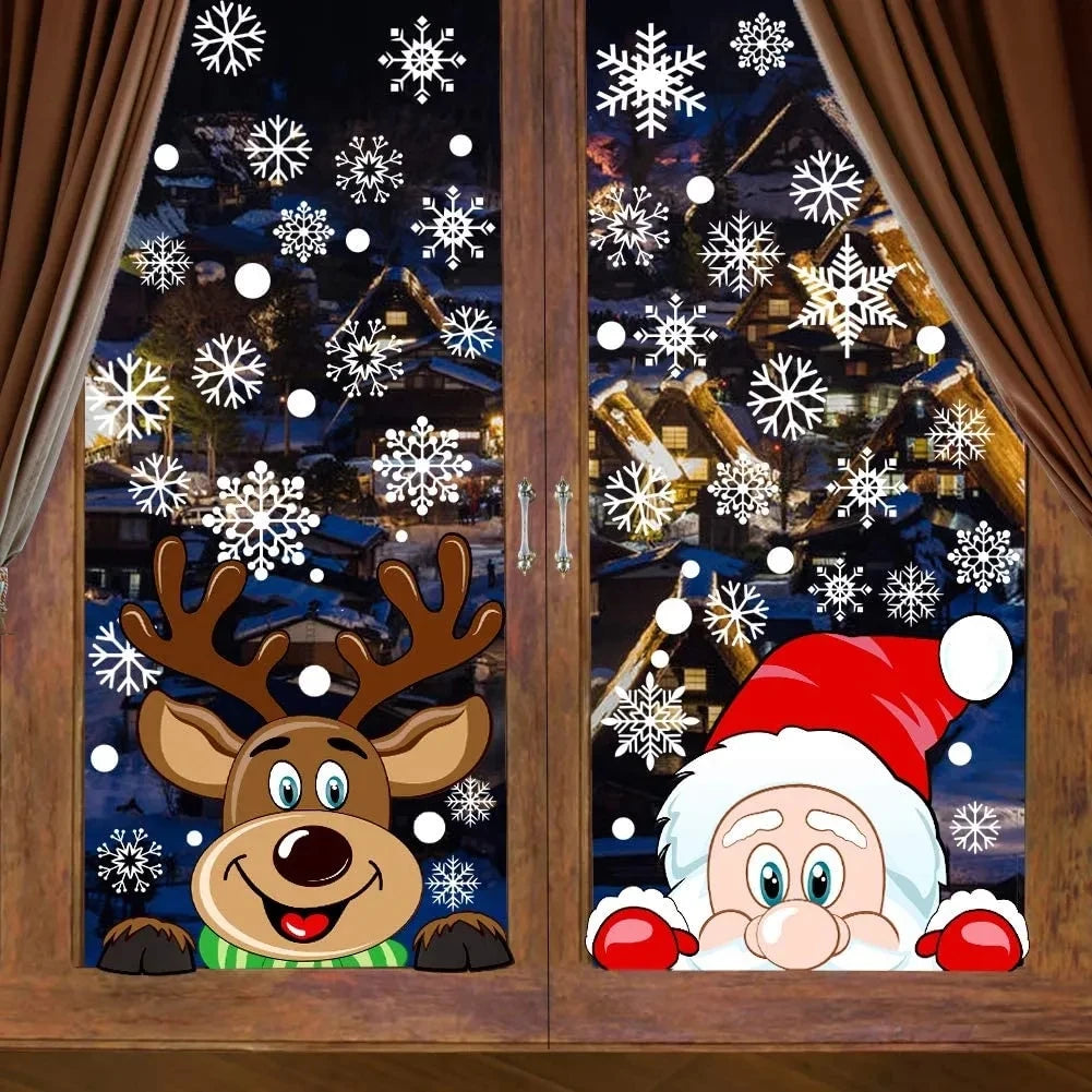 Christmas Window Clings
