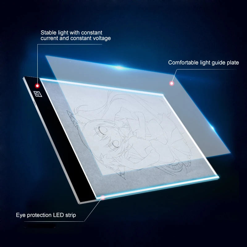 Kids LED Drawing Tablet