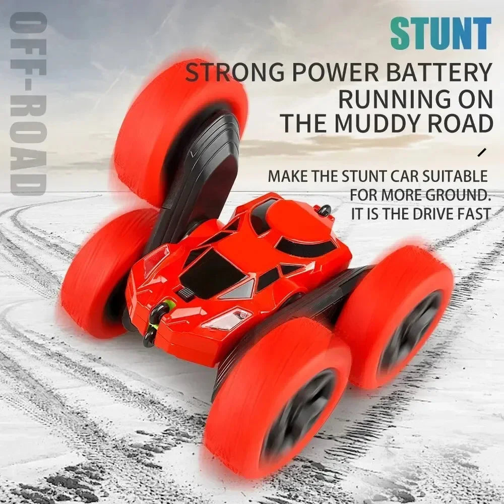 Remote-Control Stunt Car