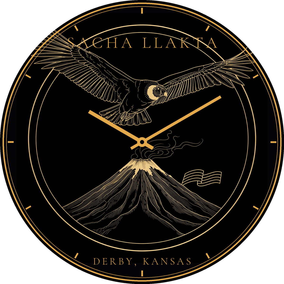 Reloj Ecuador Esfera Sacha Llakta / Sacha Llakta Ecuador Dial Watch