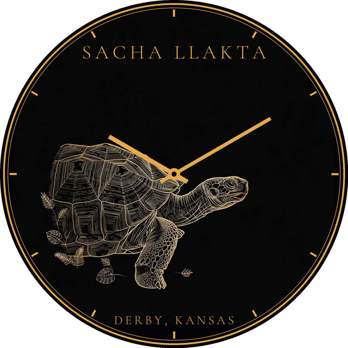 Reloj Tortuga Esfera Sacha Llakta / Sacha Llakta Turtle Dial Watch